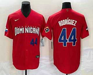 Men's Dominican Republic Baseball #44 Julio Rodriguez Number 2023 Red World Classic Stitched Jersey,We sell and wholesale Men's Dominican Republic Baseball #44 Julio Rodriguez Number 2023 Red World Classic Stitched Jersey on line form chian!