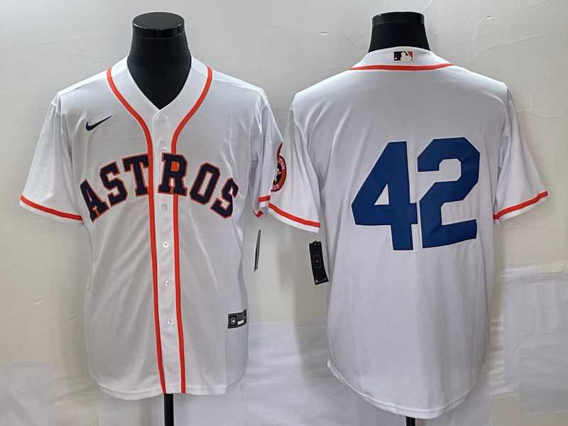 Men's Houston Astros #42 Jackie Robinson White Cool Base Stitched Baseball Jersey,We sell and wholesale Men's Houston Astros #42 Jackie Robinson White Cool Base Stitched Baseball Jersey on line form chian!