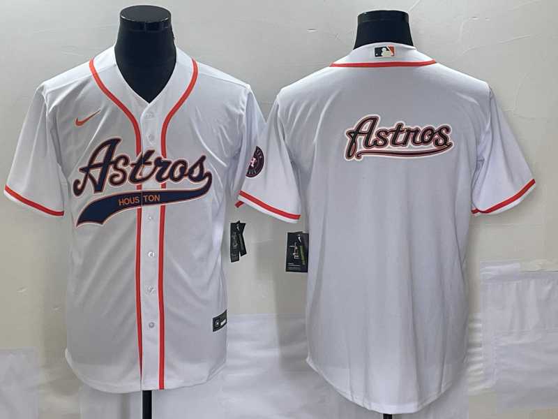 Men's Houston Astros White Team Big Logo Cool Base Stitched Baseball Jersey,We sell and wholesale Men's Houston Astros White Team Big Logo Cool Base Stitched Baseball Jersey on line form chian!