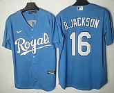 Men's Kansas City Royals #16 Andrew Benintendi Light Blue Cool Base Stitched MLB Jersey,baseball caps,new era cap wholesale,wholesale hats