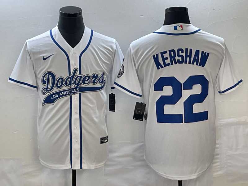 Men's Los Angeles Dodgers #22 Clayton Kershaw White Cool Base Stitched Jersey,We sell and wholesale Men's Los Angeles Dodgers #22 Clayton Kershaw White Cool Base Stitched Jersey on line form chian!