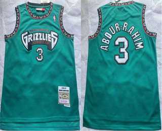 Men's Memphis Grizzlies #3 Shareef Abdur-Rahim 1996-97 Green Hardwood Classics Soul Swingman Throwback Jersey,We sell and wholesale Men's Memphis Grizzlies #3 Shareef Abdur-Rahim 1996-97 Green Hardwood Classics Soul Swingman Throwback Jersey on line form chian!