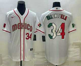 Men's Mexico #34 Fernando Valenzuela Number 2023 White World Classic Stitched Jersey,We sell and wholesale Men's Mexico #34 Fernando Valenzuela Number 2023 White World Classic Stitched Jersey on line form chian!