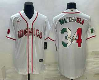 Men's Mexico Baseball #34 Fernando Valenzuela 2023 White World Classic Stitched Jersey,We sell and wholesale Men's Mexico Baseball #34 Fernando Valenzuela 2023 White World Classic Stitched Jersey on line form chian!