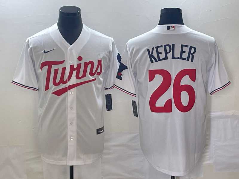 Men's Minnesota Twins #26 Max Kepler White Red Stitched MLB Cool Base Nike Jersey,We sell and wholesale Men's Minnesota Twins #26 Max Kepler White Red Stitched MLB Cool Base Nike Jersey on line form chian!