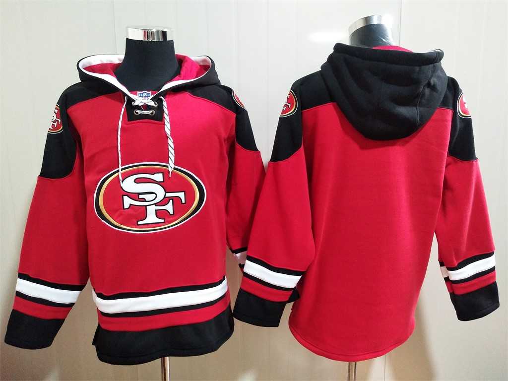 Men's San Francisco 49ers Custom Red Team Color New NFL Hoodie,We sell and wholesale Men's San Francisco 49ers Custom Red Team Color New NFL Hoodie on line form chian!