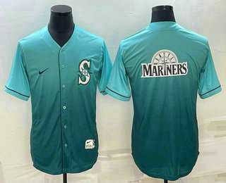 Men's Seattle Mariners Big Logo Nike Green Fade Jersey,We sell and wholesale Men's Seattle Mariners Big Logo Nike Green Fade Jersey on line form chian!