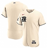Men's Texas Rangers Blank Cream 2023 City Connect Flex Base Stitched Baseball Jersey Dzhi,baseball caps,new era cap wholesale,wholesale hats