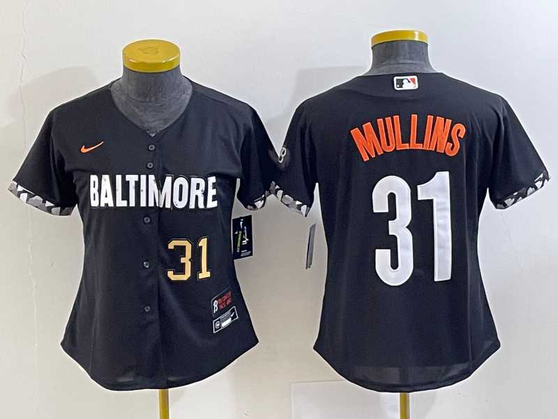 Women's Baltimore Orioles #31 Cedric Mullins Number Black 2023 City Connect Cool Base Stitched Jersey,We sell and wholesale Women's Baltimore Orioles #31 Cedric Mullins Number Black 2023 City Connect Cool Base Stitched Jersey on line form chian!