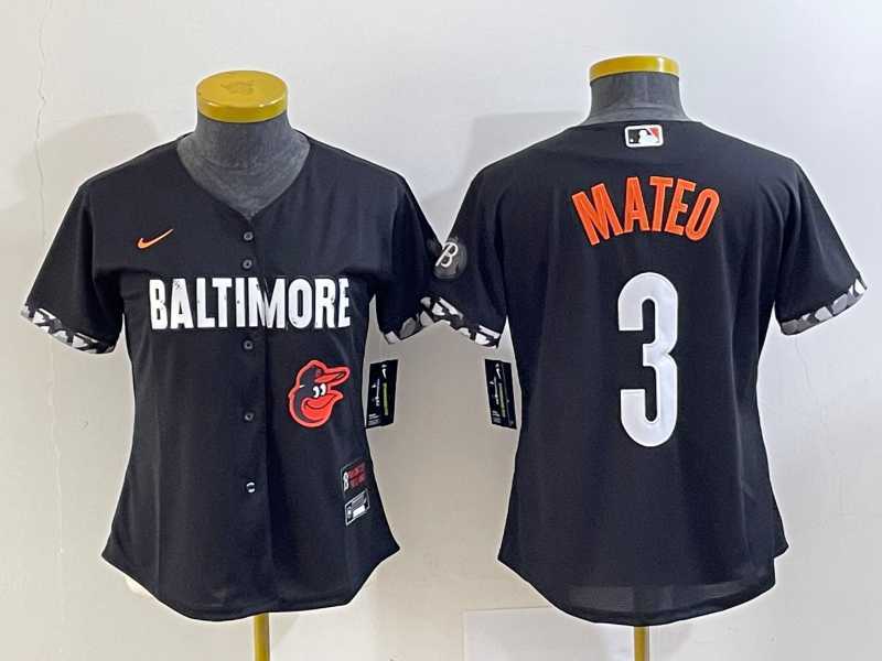 Youth Baltimore Orioles #3 Jorge Mateo Black 2023 City Connect Cool Base Stitched Jersey,We sell and wholesale Youth Baltimore Orioles #3 Jorge Mateo Black 2023 City Connect Cool Base Stitched Jersey on line form chian!