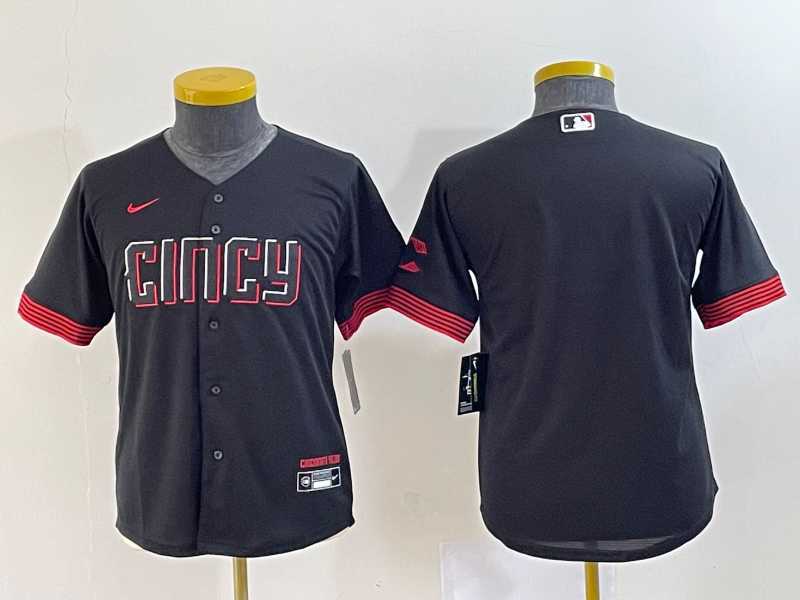 Youth Cincinnati Reds #11 Barry Larkin Black 2023 City Connect Cool Base Stitched Jersey,We sell and wholesale Youth Cincinnati Reds #11 Barry Larkin Black 2023 City Connect Cool Base Stitched Jersey on line form chian!
