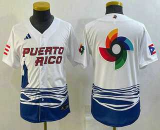Youth Puerto Rico Baseball Big Logo White 2023 World Baseball Classic Stitched Jersey,We sell and wholesale Youth Puerto Rico Baseball Big Logo White 2023 World Baseball Classic Stitched Jersey on line form chian!