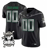 Men's Oregon Ducks Active Player Custom Black 2025 F.U.S.E. Mummy Duck Vapor Limited V1 Stitched Jersey,baseball caps,new era cap wholesale,wholesale hats