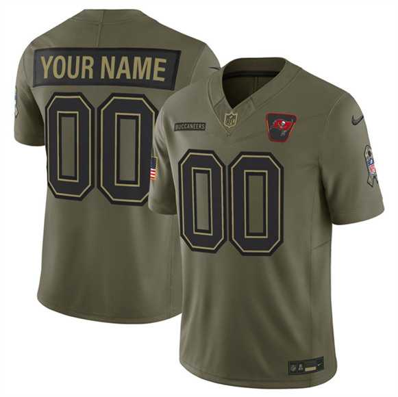 Men's Tampa Bay Buccaneers Active Player Custom Olive 2025 F.U.S.E. Salute to Service Limited Stitched Jersey,We sell and wholesale Men's Tampa Bay Buccaneers Active Player Custom Olive 2025 F.U.S.E. Salute to Service Limited Stitched Jersey on line form chian!