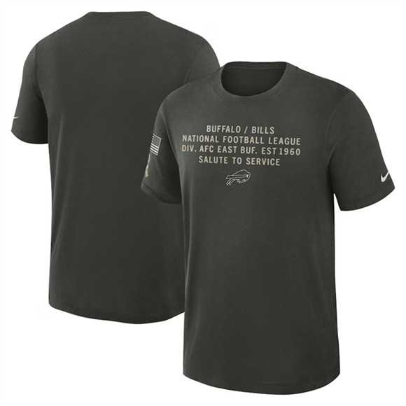Men's Buffalo Bills Dark Green 2025 Salute to Service Sideline Slub Dri-FIT T-Shirt,We sell and wholesale Men's Buffalo Bills Dark Green 2025 Salute to Service Sideline Slub Dri-FIT T-Shirt on line form chian!