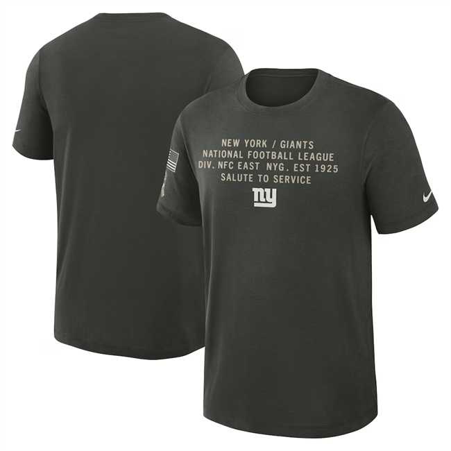 Men's New York Giants Dark Green 2025 Salute to Service Sideline Slub Dri-FIT T-Shirt,We sell and wholesale Men's New York Giants Dark Green 2025 Salute to Service Sideline Slub Dri-FIT T-Shirt on line form chian!