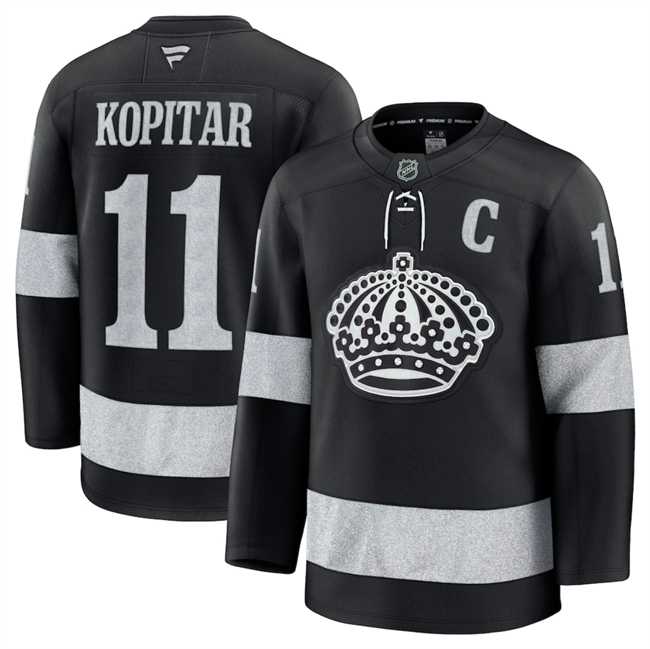 Men's Los Angeles Kings #11 Anze Kopitar Black Alternate Stitched Jersey Dzhi,We sell and wholesale Men's Los Angeles Kings #11 Anze Kopitar Black Alternate Stitched Jersey Dzhi on line form chian!