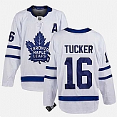 Men's Toronto Maple Leafs #16 Darcy Tucker White With A Patch Stitched Jersey Dzhi,baseball caps,new era cap wholesale,wholesale hats