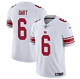 Men & Women & Youth New York Giants #6 Jaxson Dart White 2025 Draft Vapor Untouchable Limited Stitched Jersey,baseball caps,new era cap wholesale,wholesale hats