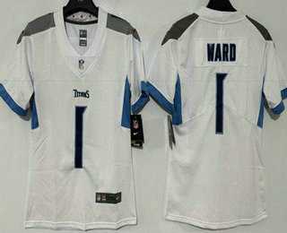 Women's Tennessee Titans #1 Cameron Ward Limited White Vapor Jersey,We sell and wholesale Women's Tennessee Titans #1 Cameron Ward Limited White Vapor Jersey on line form chian!