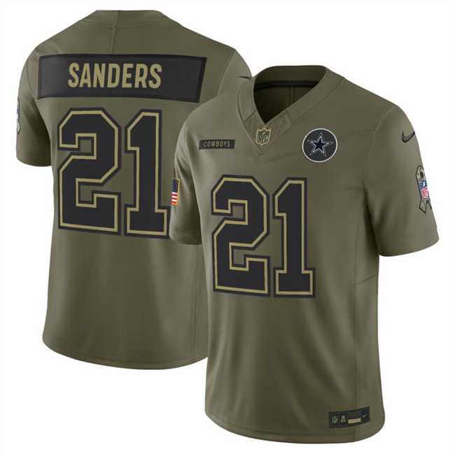 Men's Dallas Cowboys #21 Deion Sanders Olive 2025 F.U.S.E. Salute to Service Limited Stitched Jersey Dyin,We sell and wholesale Men's Dallas Cowboys #21 Deion Sanders Olive 2025 F.U.S.E. Salute to Service Limited Stitched Jersey Dyin on line form chian!