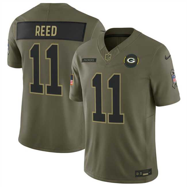 Men's Green Bay Packers #11 Jayden Reed Olive 2025 F.U.S.E. Salute to Service Limited Stitched Jersey Dyin,We sell and wholesale Men's Green Bay Packers #11 Jayden Reed Olive 2025 F.U.S.E. Salute to Service Limited Stitched Jersey Dyin on line form chian!