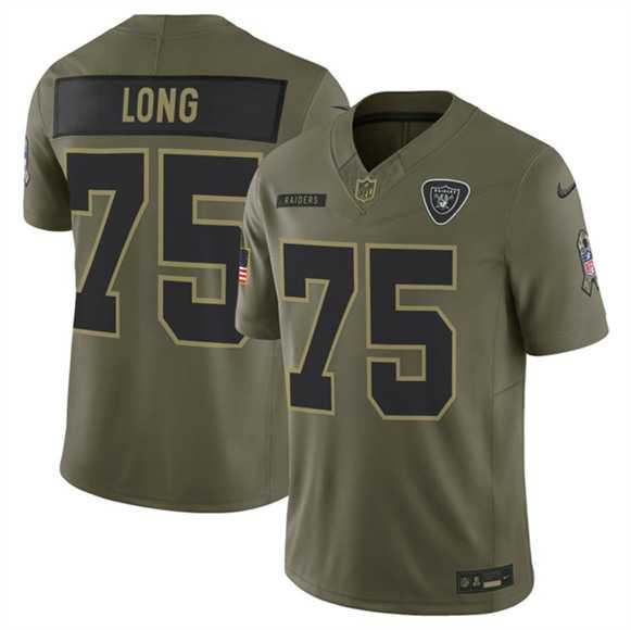 Men's Las Vegas Raiders #75 Howie Long Olive 2025 Salute to Service Limited Stitched Jersey Dyin,We sell and wholesale Men's Las Vegas Raiders #75 Howie Long Olive 2025 Salute to Service Limited Stitched Jersey Dyin on line form chian!