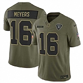 Men's Las Vegas Raiders #16 Jakobi Meyers Olive 2025 Salute to Service Limited Stitched Jersey Dyin,baseball caps,new era cap wholesale,wholesale hats