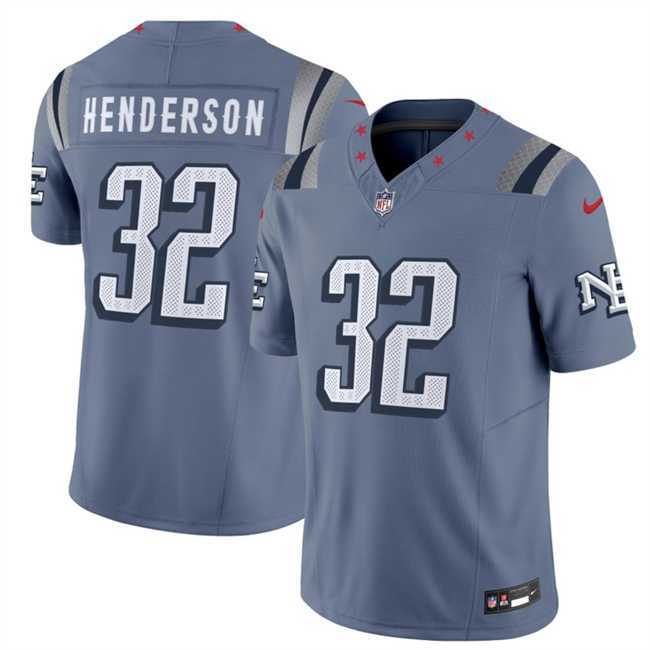 Men's New England Patriots #32 TreVeyon Henderson 2025 F.U.S.E. 'Rivalries' Vapor Limited Stitched Jersey Dzhi,We sell and wholesale Men's New England Patriots #32 TreVeyon Henderson 2025 F.U.S.E. 'Rivalries' Vapor Limited Stitched Jersey Dzhi on line form chian!