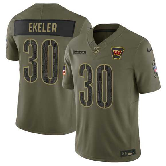 Men's Washington Commanders #30 Austin Ekeler Olive 2025 Salute to Service Limited Stitched Jersey Dyin,We sell and wholesale Men's Washington Commanders #30 Austin Ekeler Olive 2025 Salute to Service Limited Stitched Jersey Dyin on line form chian!