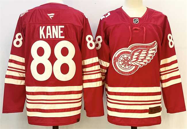 Men's Detroit Red Wings #88 Patrick Kane Red 2025-26 Centennial Premium Stitched Jersey,We sell and wholesale Men's Detroit Red Wings #88 Patrick Kane Red 2025-26 Centennial Premium Stitched Jersey on line form chian!