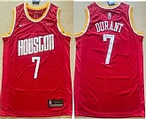 Men's Houston Rockets #7 Kevin Durant Red Classic Swingman Jersey,baseball caps,new era cap wholesale,wholesale hats