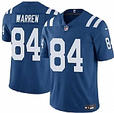 Men & Women & Youth Indianapolis Colts #84 Tyler Warren Blue Vapor Limited Stitched Jersey,baseball caps,new era cap wholesale,wholesale hats