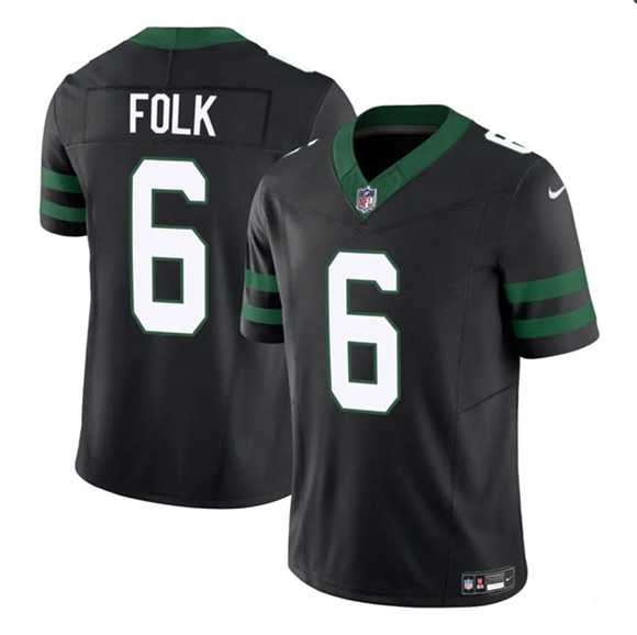 Men's New York Jets #6 Nick Folk Black 2025 F.U.S.E. Vapor Untouchable Limited Stitched Jersey,We sell and wholesale Men's New York Jets #6 Nick Folk Black 2025 F.U.S.E. Vapor Untouchable Limited Stitched Jersey on line form chian!