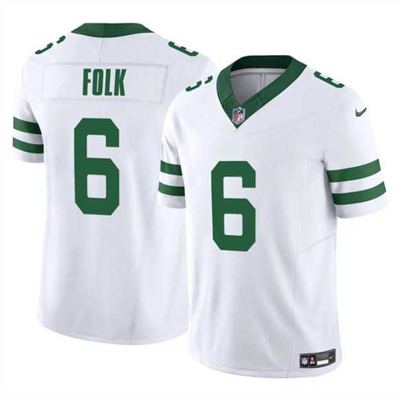 Men's New York Jets #6 Nick Folk White 2025 F.U.S.E. Vapor Untouchable Limited Stitched Jersey,We sell and wholesale Men's New York Jets #6 Nick Folk White 2025 F.U.S.E. Vapor Untouchable Limited Stitched Jersey on line form chian!