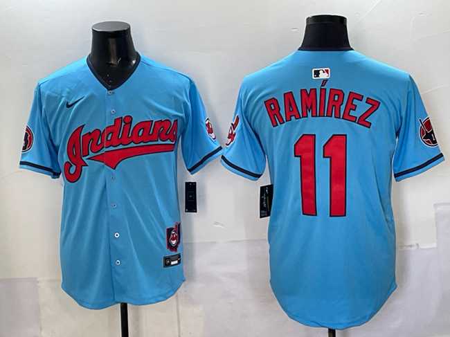 Men's Cleveland Guardians #11 Jose Ramirez Blue Vapor Premier Limited Stitched Jersey,We sell and wholesale Men's Cleveland Guardians #11 Jose Ramirez Blue Vapor Premier Limited Stitched Jersey on line form chian!