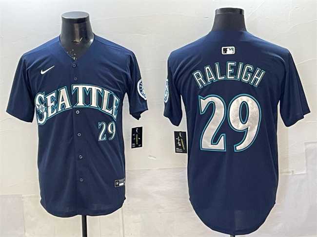 Men's Seattle Mariners #29 Cal Raleigh Navy Limited Stitched jersey,We sell and wholesale Men's Seattle Mariners #29 Cal Raleigh Navy Limited Stitched jersey on line form chian!