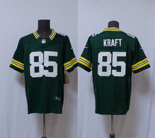 Men's Green Bay Packers #85 Tucker Kraft Green Vapor 2025 F.U.S.E. Limited Stitched Jersey,We sell and wholesale Men's Green Bay Packers #85 Tucker Kraft Green Vapor 2025 F.U.S.E. Limited Stitched Jersey on line form chian!