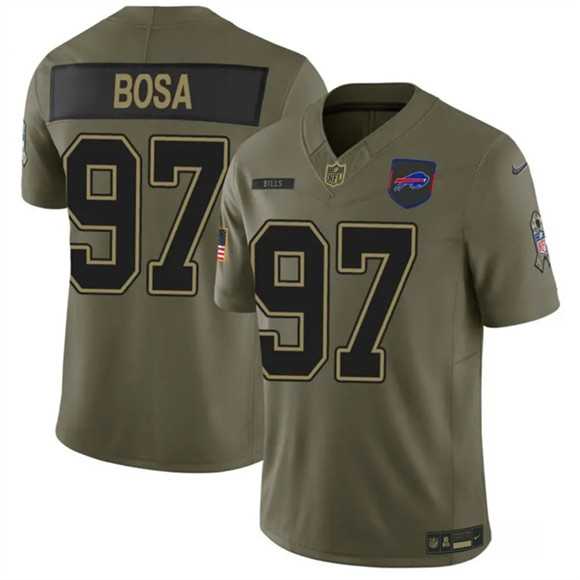 Men's Buffalo Bills #97 Joey Bosa Olive 2025 F.U.S.E. Salute to Service Limited Stitched Jersey Dyin,We sell and wholesale Men's Buffalo Bills #97 Joey Bosa Olive 2025 F.U.S.E. Salute to Service Limited Stitched Jersey Dyin on line form chian!