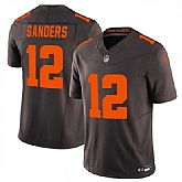 Men's Cleveland Browns #12 Shedeur Sanders Brown 2025 F.U.S.E. Alpha Dawg Limited Stitched Jersey Dzhi,baseball caps,new era cap wholesale,wholesale hats