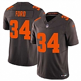 Men's Cleveland Browns #34 Jerome Ford Brown 2025 F.U.S.E. Alpha Dawg Limited Stitched Jersey Dzhi,baseball caps,new era cap wholesale,wholesale hats