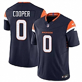 Men's Denver Broncos #0 Jonathon Cooper Navy F.U.S.E. Vapor Limited Stitched Jersey Dzhi,baseball caps,new era cap wholesale,wholesale hats