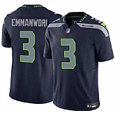 Men's Seattle Seahawks #3 Nick Emmanwori Navy 2025 F.U.S.E. Vapor Untouchable Limited Stitched Jersey Dzhi,baseball caps,new era cap wholesale,wholesale hats