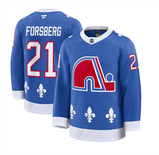 Men's Colorado Avalanche #21 Peter Forsberg Blue 2025 Alternate Stitched Jersey Dzhi,We sell and wholesale Men's Colorado Avalanche #21 Peter Forsberg Blue 2025 Alternate Stitched Jersey Dzhi on line form chian!