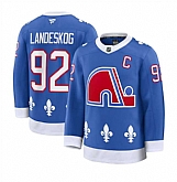 Men's Colorado Avalanche #92 Gabriel Landeskog Blue 2025 With C Patch Alternate Stitched Jersey Dzhi,baseball caps,new era cap wholesale,wholesale hats