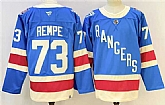 Men's New York Rangers #73 Matt Rempe Blue 2025 Stitched Jersey,baseball caps,new era cap wholesale,wholesale hats