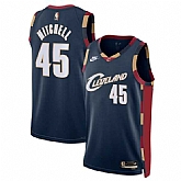Men's Cleveland Cavaliers #45 Donovan Mitchell Donovan Mitchell Navy 2025 Classic Edition Stitched Jersey Dzhi,baseball caps,new era cap wholesale,wholesale hats
