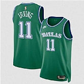 Men's Dallas Mavericks #11 Kyrie Irving Green 2025 Classic Edition Stitched Jersey Dzhi,baseball caps,new era cap wholesale,wholesale hats