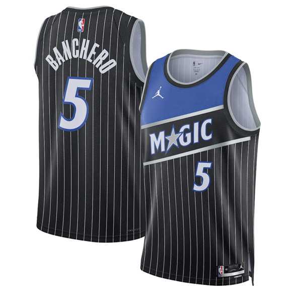 Men's Orlando Magic #5 Paolo Banchero Black 2025 Statement Edition Stitched Jersey Dzhi,We sell and wholesale Men's Orlando Magic #5 Paolo Banchero Black 2025 Statement Edition Stitched Jersey Dzhi on line form chian!