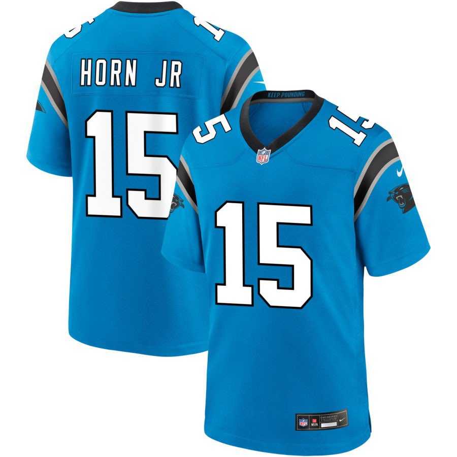 Men & Women & Youth Carolina Panthers #15 Jimmy Horn Jr Blue 2025 Vapor Limited Stitched Jersey,We sell and wholesale Men & Women & Youth Carolina Panthers #15 Jimmy Horn Jr Blue 2025 Vapor Limited Stitched Jersey on line form chian!